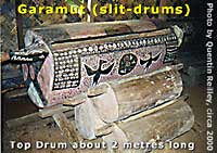 garamut ( slit drums )  - Quentin Reilly photo
